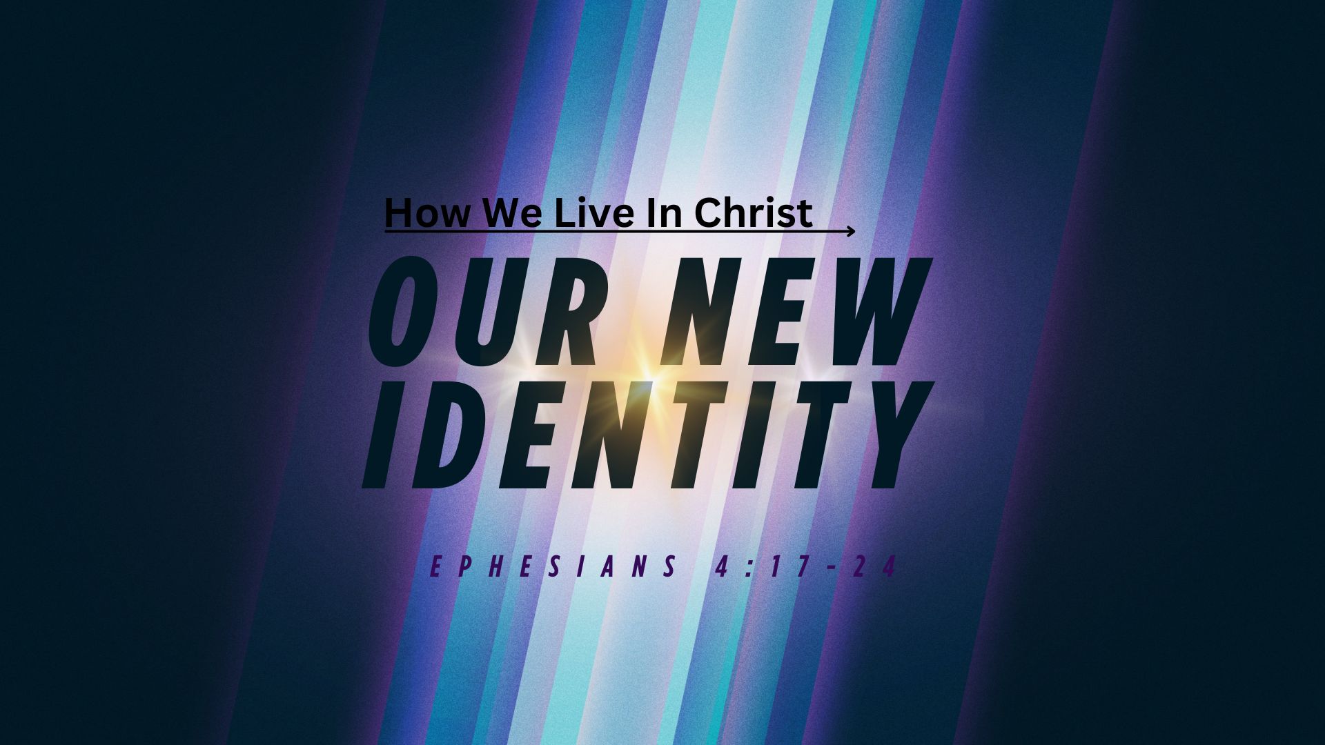 How We Live In Christ – Our New Identity